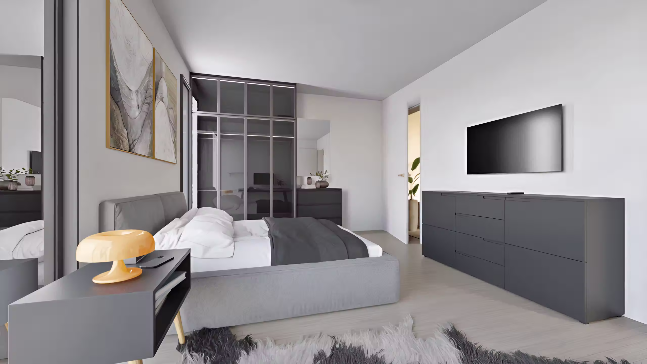 3D interior visualization rendered in Blender by Valentino Ivanovski, view 11